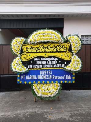 Papan Bunga Duka di Cibaduyut