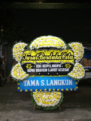 Papan Bunga Duka di Cibaduyut